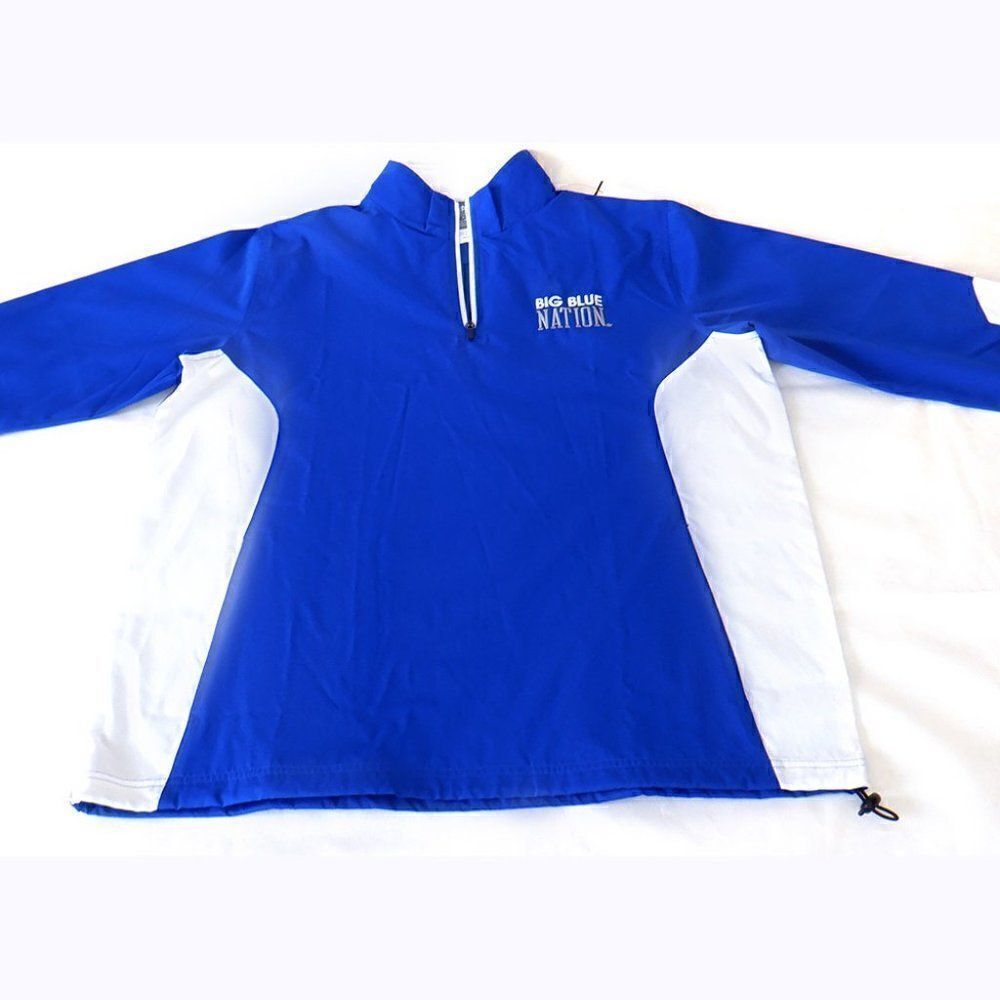 U of K "Big Blue Nation" windbreaker jacket